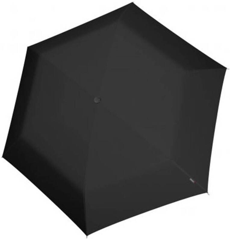 Knirps U.200 Ultra Light Duomatic Paraplu UV Protection black with rosé coating