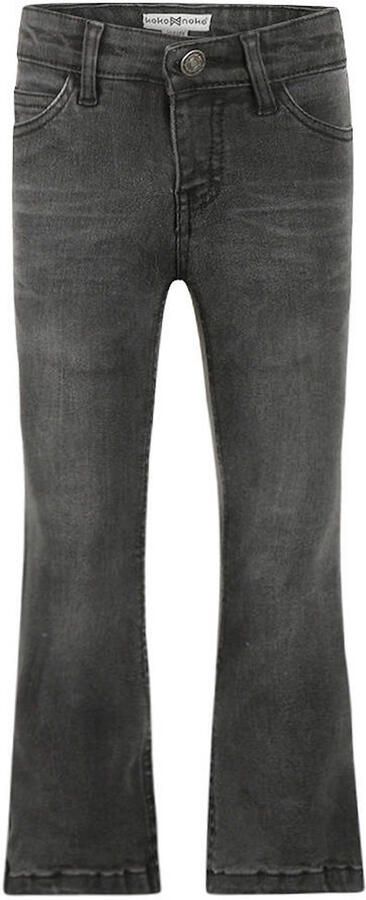 KOKO NOKO Meisjes Jeans Wn1920 Donkergrijs - Foto 3
