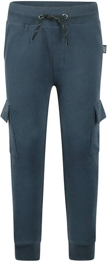 Koko Noko regular cargo broek donkerblauw