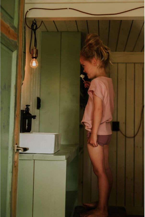 Koko Noko short roze oudroze wit (set van 3) - Foto 5