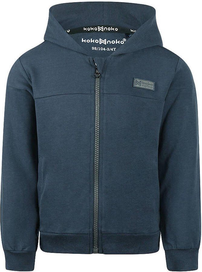 Koko Noko sweatvest donkerblauw
