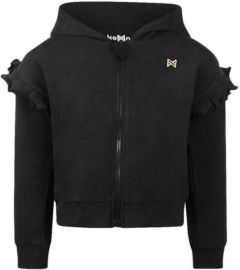 Koko Noko sweatvest zwart