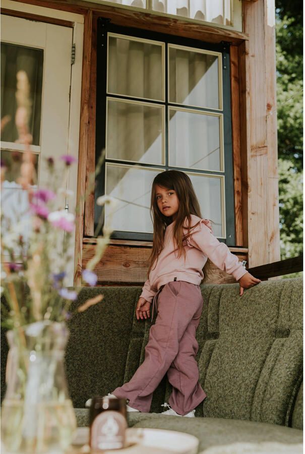 Koko Noko wide leg sweatpants roze - Foto 3