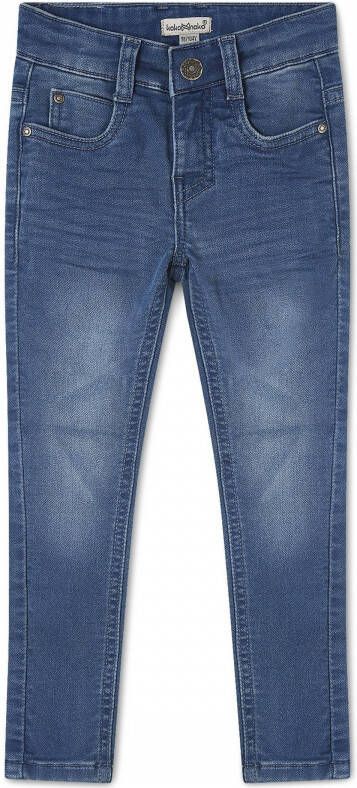 Koko Noko skinny jeans Nori stonewashed Blauw Meisjes Stretchdenim Effen 122 128