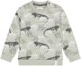 Koko Noko sweater met dierenprint groen - Thumbnail 2