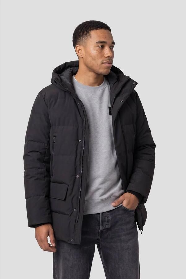 KRAKATAU winterparka zwart