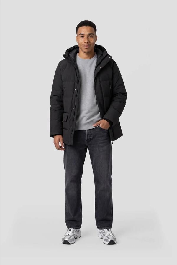KRAKATAU winterparka zwart - Foto 2