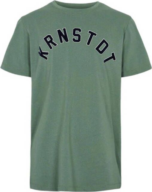 Kronstadt Kids T-shirt Timmie met biologisch katoen groen