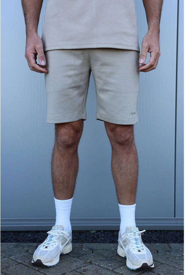 Kultivate Luxury regular sweatshort beige