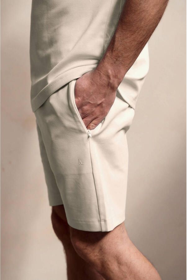 Kultivate Luxury regular sweatshort ecru - Foto 3