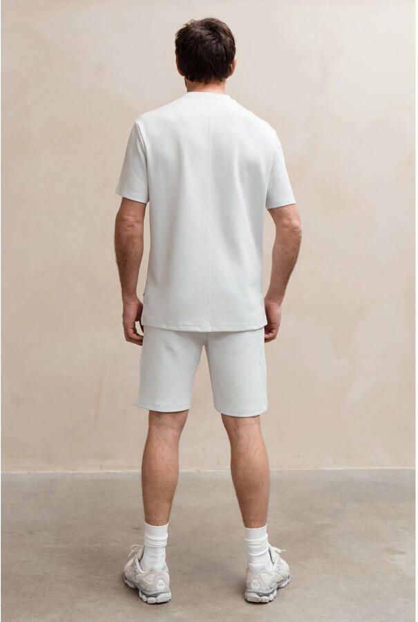 Kultivate Luxury regular sweatshort lichtblauw - Foto 2