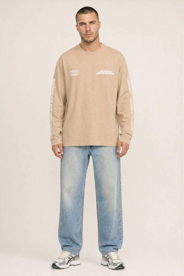 Kultivate oversized longsleeve seneca rock