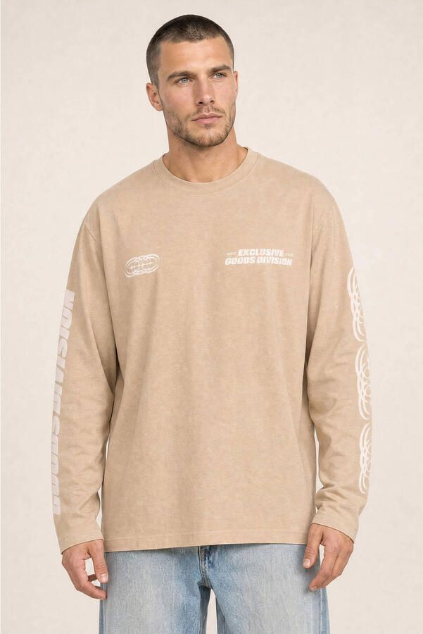 Kultivate oversized longsleeve seneca rock - Foto 2