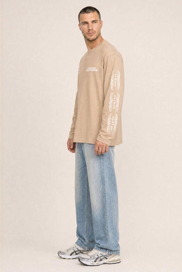 Kultivate oversized longsleeve seneca rock - Foto 3