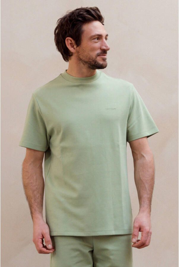 Kultivate regular T-shirt groen