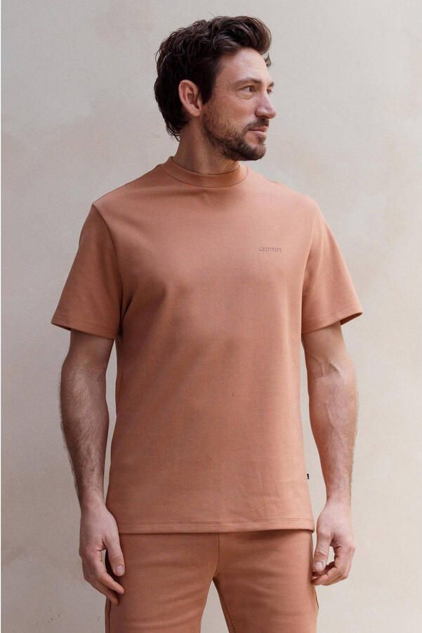 Kultivate regular T-shirt terra