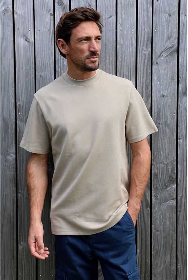 Kultivate relaxed T-shirt beige
