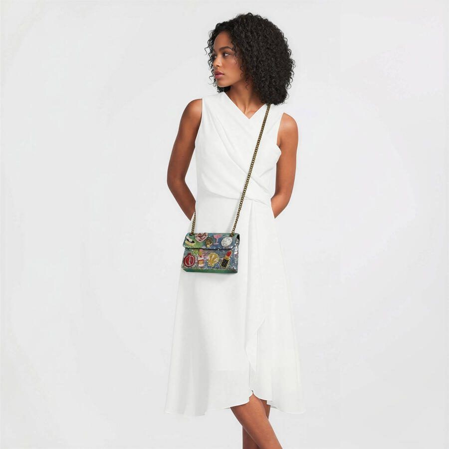 Kurt Geiger crossbody tas met pailletten multi