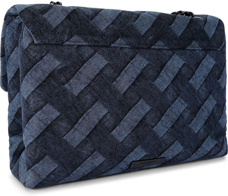 Kurt Geiger Blauwe Zachte Schoudertas Elegante Charme Blue Dames - Foto 3
