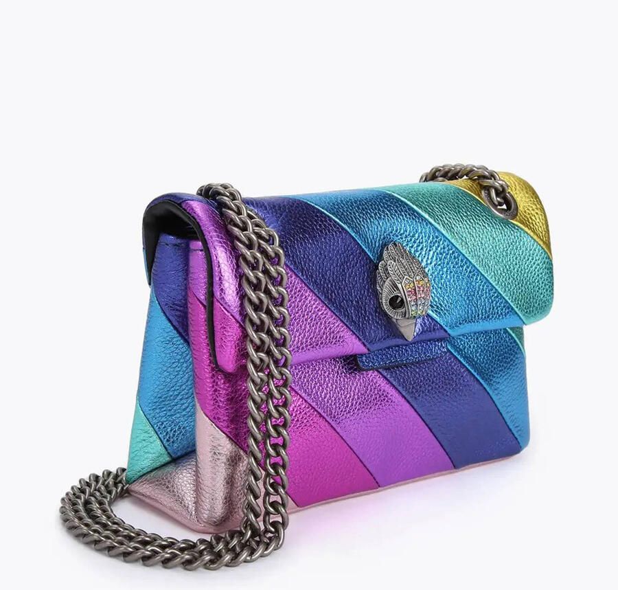 Kurt Geiger leren crossbody Mini Kensington multi