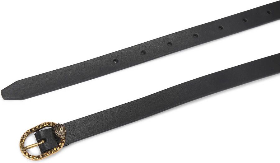 Kurt Geiger leren riem Mayfair zwart