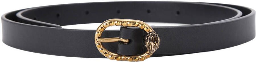 Kurt Geiger leren riem Mayfair zwart - Foto 3