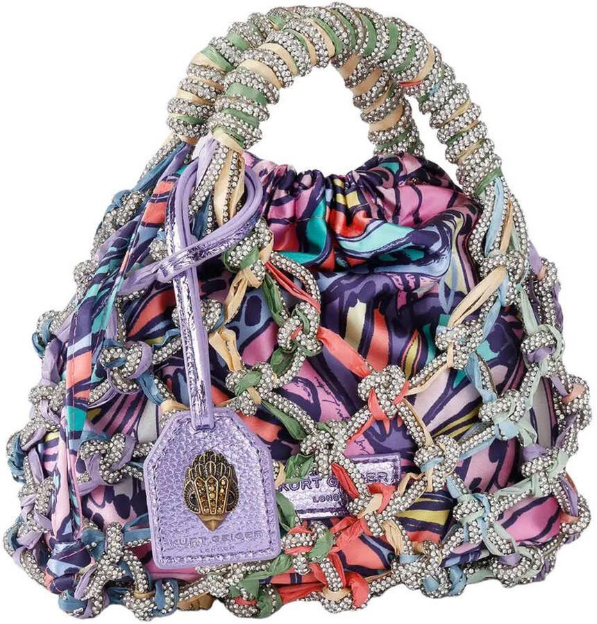 Kurt Geiger mini macramé handtas multi - Foto 2