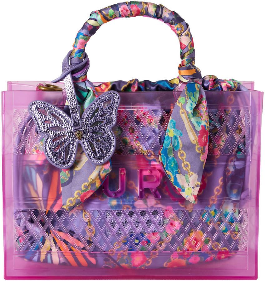 Kurt Geiger mini shopper Jelly Tote paars