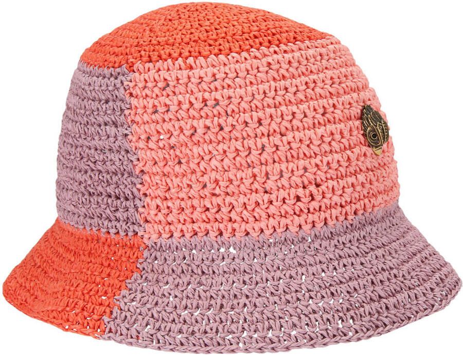 Kurt Geiger raffia bucket hat Eagle multi - Foto 2