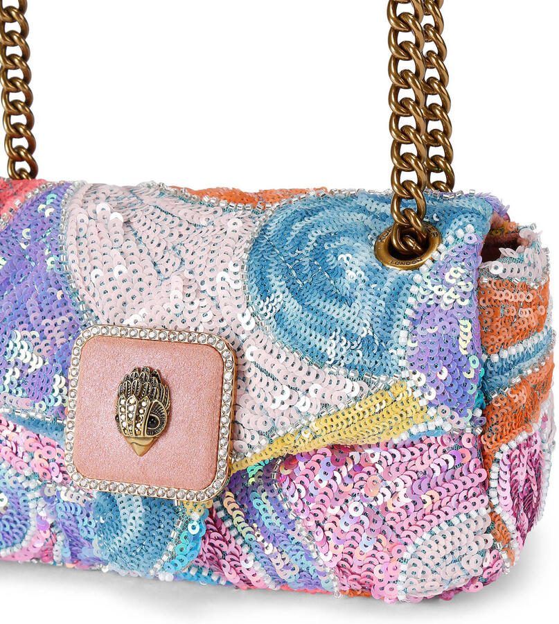 Kurt Geiger schoudertas Mini Pimlico met pailletten multi - Foto 2