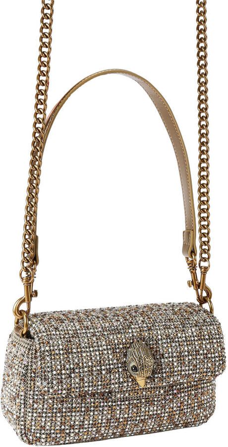 Kurt Geiger schoudertas Oxford met strass goudkleurig - Foto 2