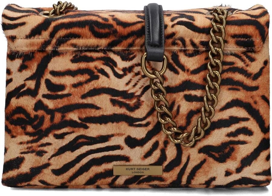 Kurt Geiger Schoudertassen Leather Kensington Bag Bruin One size - Foto 2