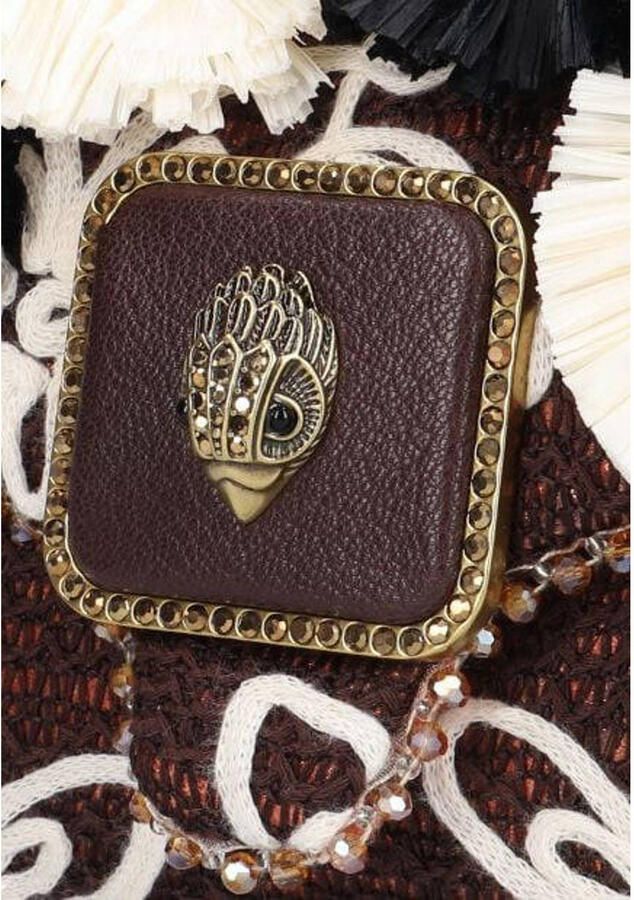 Kurt Geiger Schoudertassen Mini Pimlico Bag Bruin - Foto 3