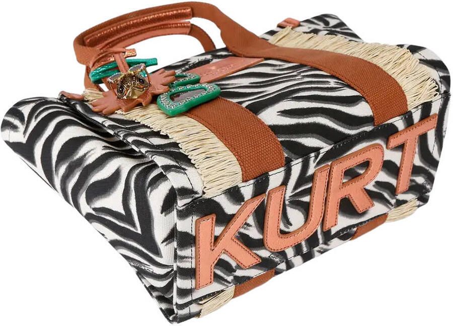Kurt Geiger shopper Southbank Small met zebraprint multi - Foto 2