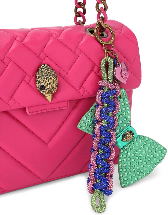 Kurt Geiger sleutelhanger Rope Charm met strass multi - Foto 2
