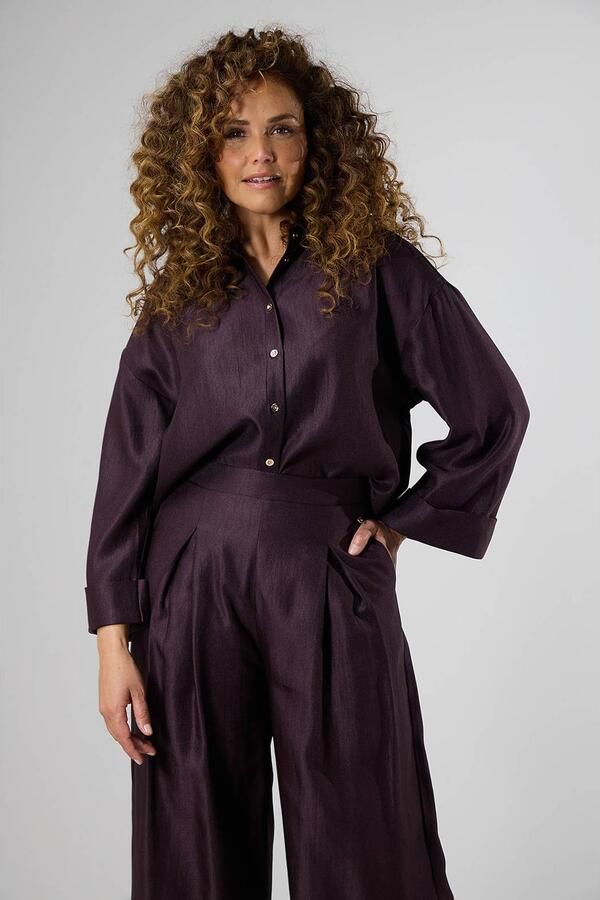 LabeL DOT blouse donkerrood