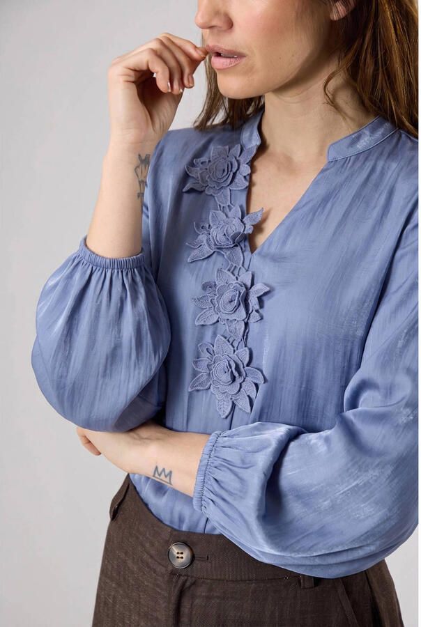 LabeL DOT blouse lichtblauw