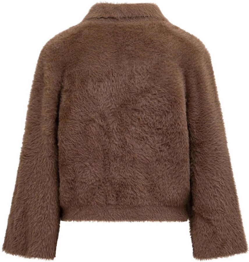 LabeL DOT gevoerd vest bruin - Foto 2