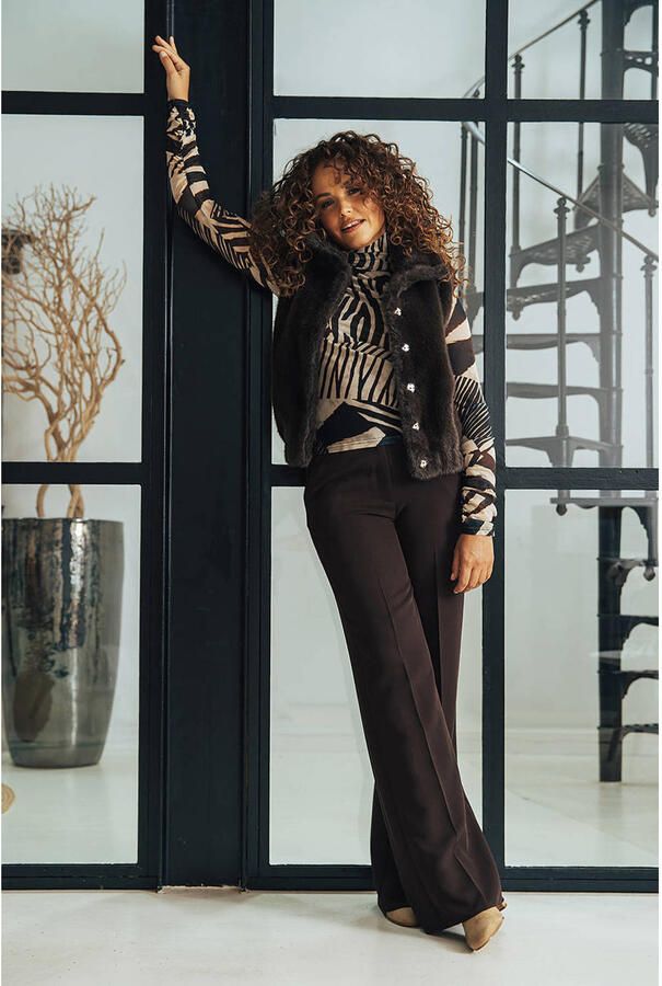 LabeL DOT gilet bruin - Foto 2