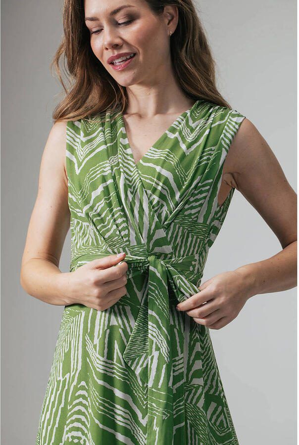 LabeL DOT maxi jurk groen