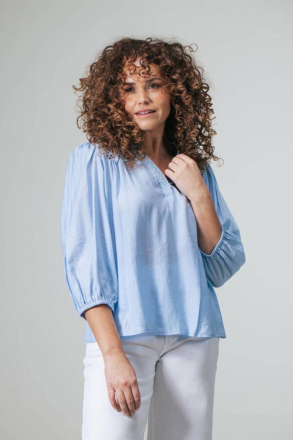 LabeL DOT top blauw