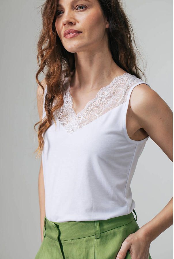 LabeL DOT top ecru