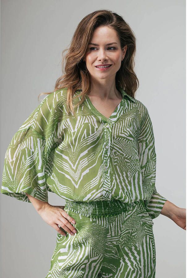 LabeL DOT top groen