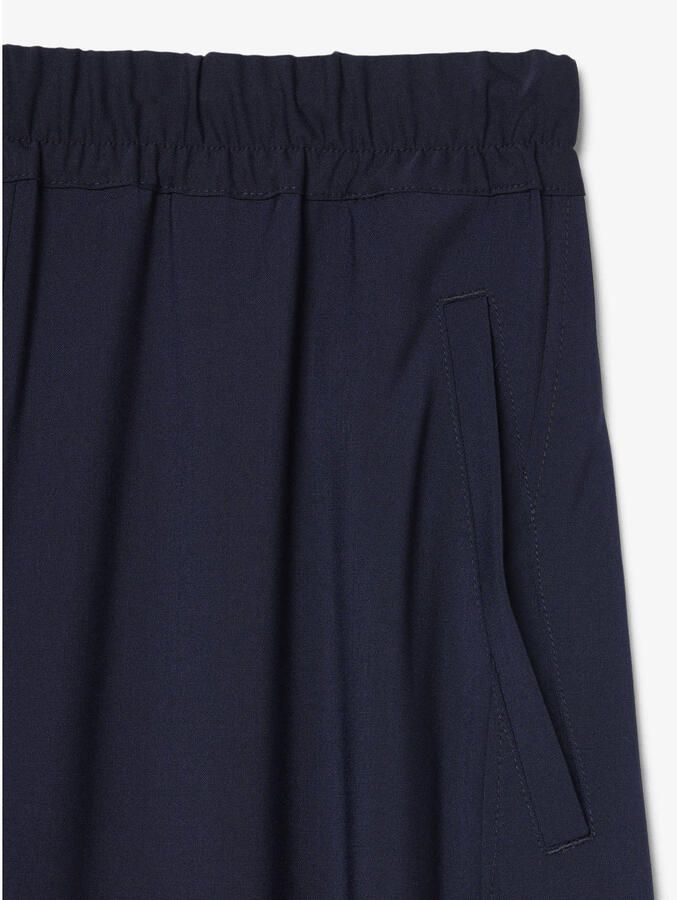 Lacoste ballonbroek met wol marineblauw - Foto 2