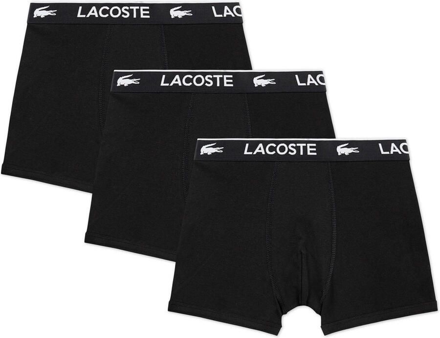 Lacoste boxershort zwart (set van 3)