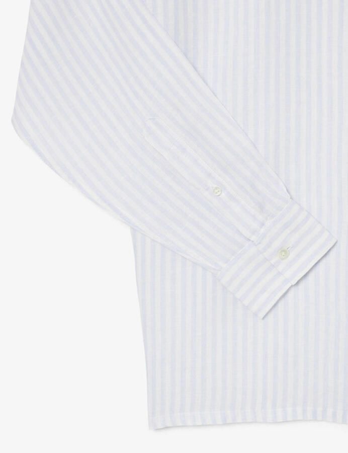Lacoste casual overhemd lichtblauw - Foto 3
