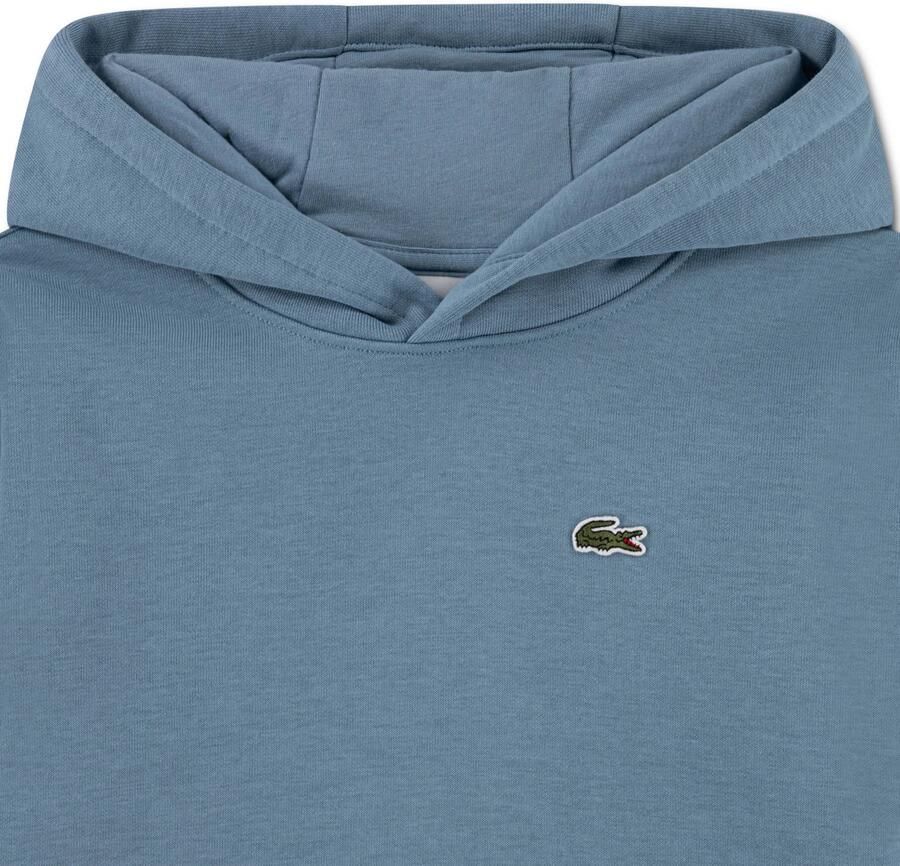Lacoste fleece sweater met logo blauw - Foto 2