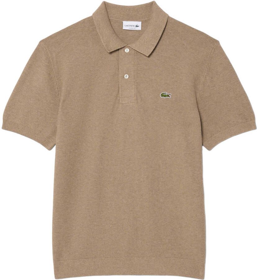 Lacoste Polo Shirt Korte Mouw Klassiek gebreid poloshirt