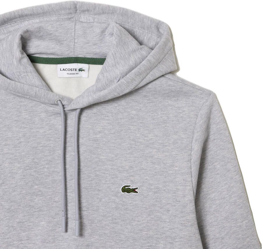 Lacoste Hoody Sweatshirt Hoodies Kleding silver chine maat: M beschikbare maaten:S M L XL XXL XS