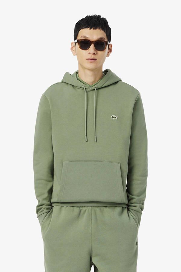 Lacoste Sweater Fleece Hoodie Pastel Green - Foto 3